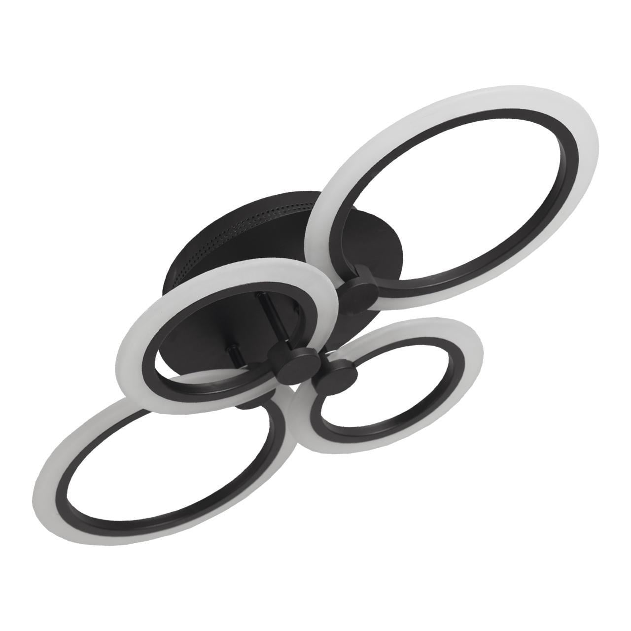 Світлодіодний світильник AQUILA 74 BK 74 Вт 3000-6000К 300-6660 Лм з пультом ДУ Чорний (V9496788012259)