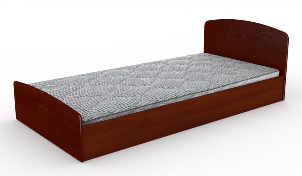 Односпальная кровать Компанит Нежность-90 МДФ Яблоня (987824)