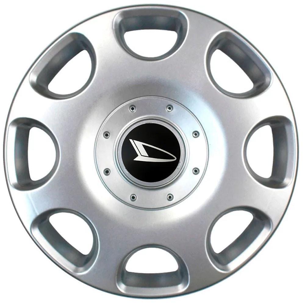 Колпаки SJS 208 с логотипом Daihatsu 4 шт. R14 Серебряный (2654555388)