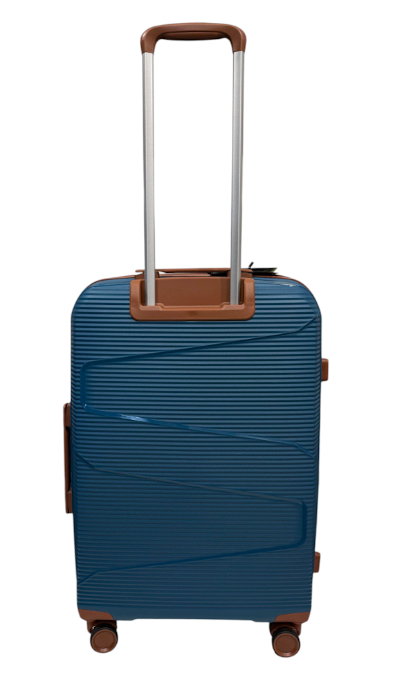 Валіза середня Worldline Airtex 293 поліпропілен M Синій - фото 3 Валіза середня Worldline Airtex 293 поліпропілен M Синій - фото 3