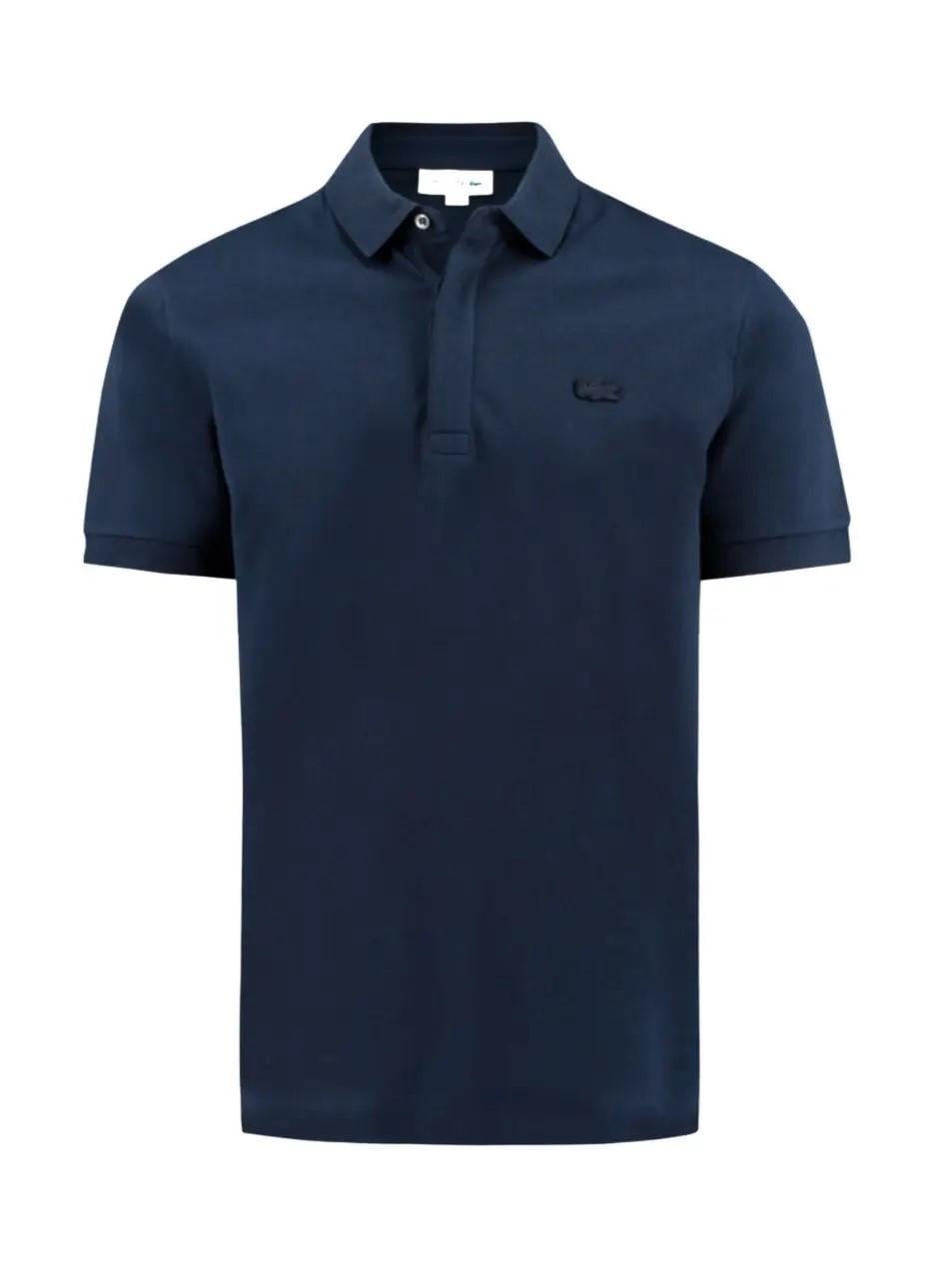 Поло мужское Lacoste Paris Polo 14088 2XL Dark Blue