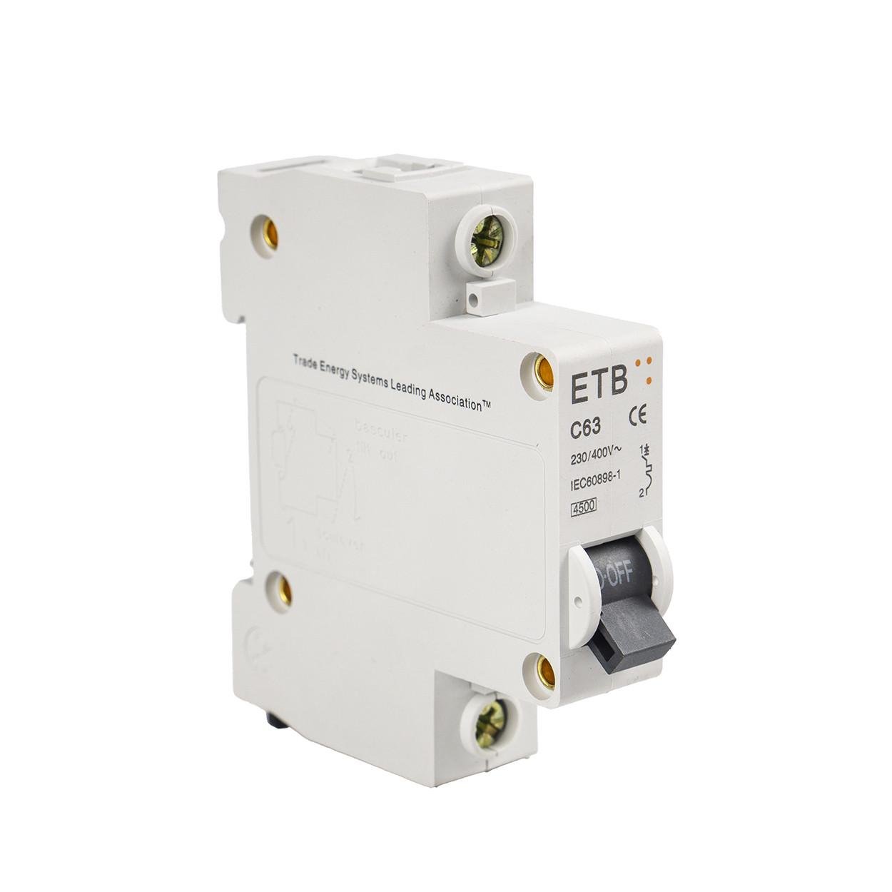 Автоматический выключатель дифференциального тока TESLA NTB1L C63 400V RCBO (116) - фото 1 Автоматический выключатель дифференциального тока TESLA NTB1L C63 400V RCBO (116) - фото 1