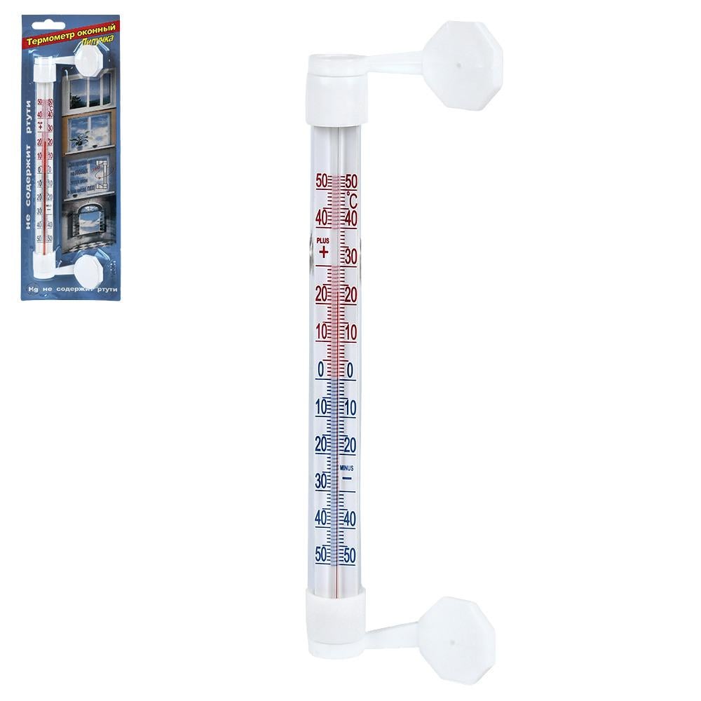 Термометр віконний WL-2091 на липучці 20,5 см - фото 2