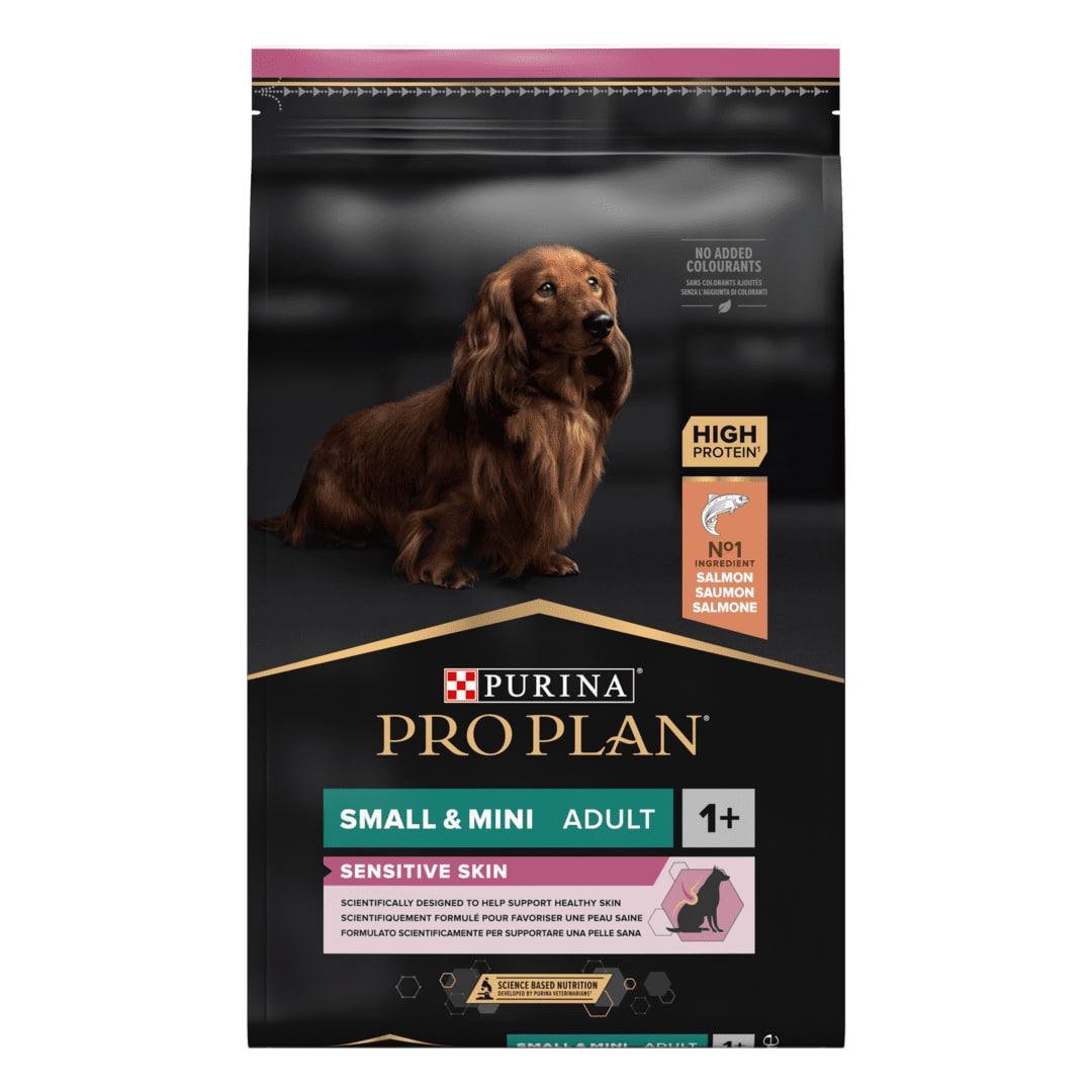 Корм ProPlan Small&Mini с лососем для собак малых пород с чувствительной кожей 7 кг (12392233)