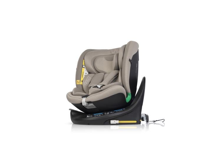 Автокрісло EasyGo Cosy група 0+/1/2/3 0-36 кг з системою Isofix Taupe (9024-EGCo-25) - фото 4