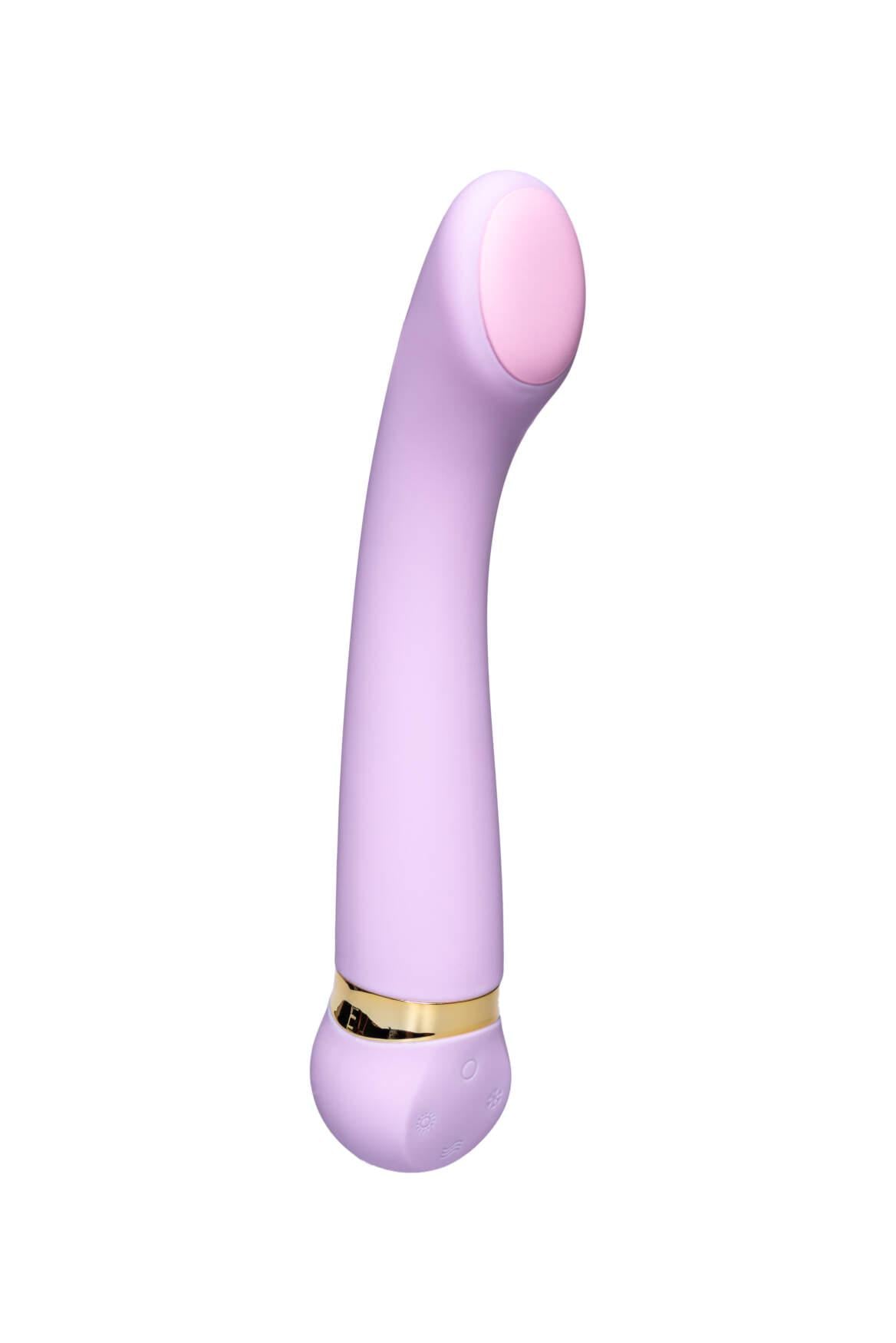 Вибратор для точки G Every Night Toys с охлаждением и подогревом Сиреневый (38023732)