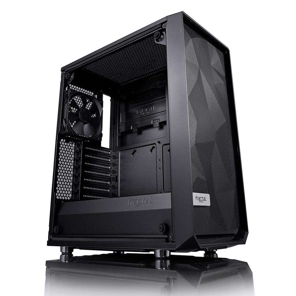 Корпус для пк Fractal Design Meshify C Blackout TG Light без блоку живлення (558009) - фото 4