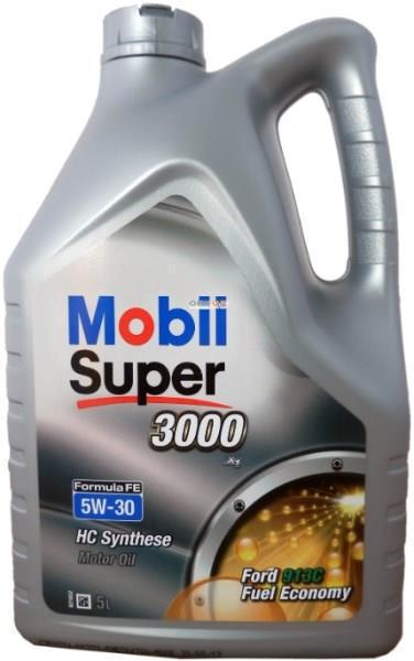 Моторне мастило Mobil Super 3000 X1 Formula FE 5W-30 5 л (MOB SUP3000FE5)