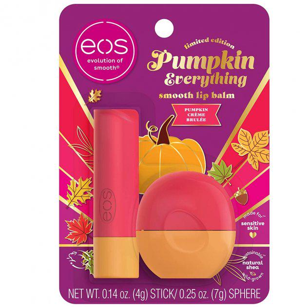 Бальзами для губ EOS Limited Edition Pumpkin Everything Pumpkin крем-брюле 7+4 г (1812233719)