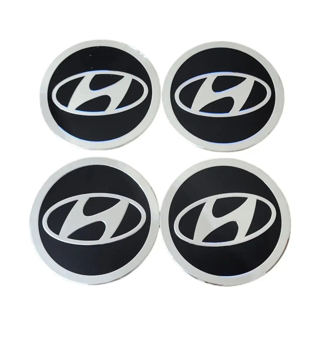 Наклейки на колпаки Hyundai 90 мм 4 шт.