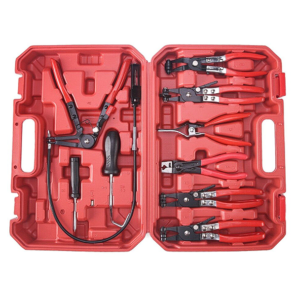 Набор клещей для снятия хомутов 9 шт. (R00043) - фото 2 Набор клещей для снятия хомутов 9 шт. (R00043) - фото 2