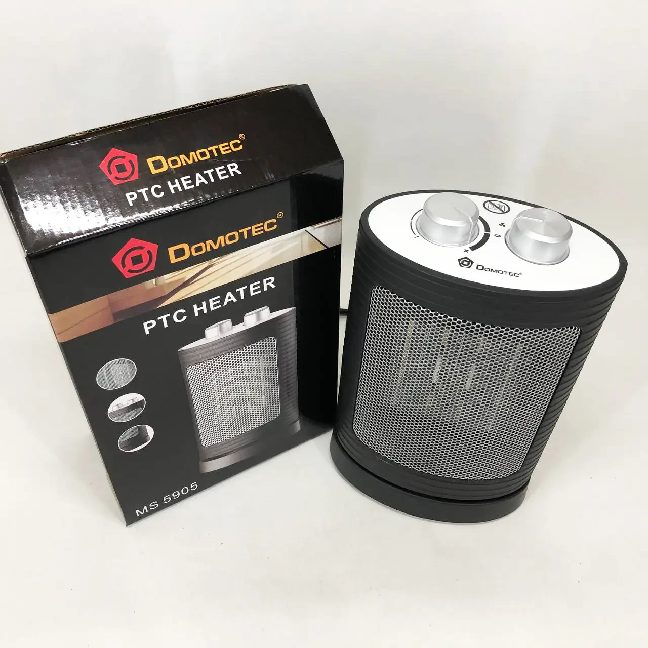 Тепловентилятор электрический Domotec MS-5905 H0001 1500 Вт (2943) - фото 5