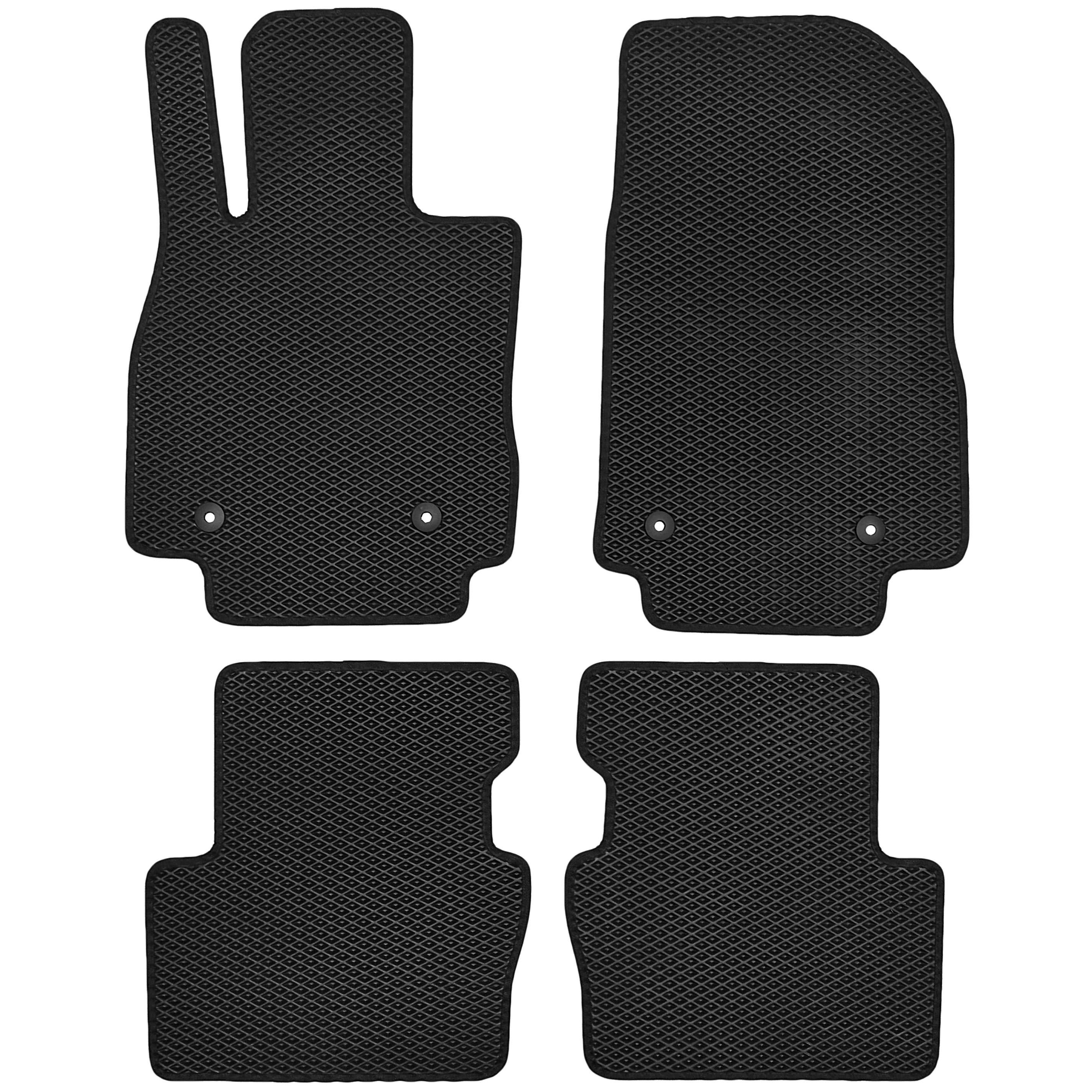 Коврики в салон для Toyota Yaris iA '15- седан EVA Черный (245720)