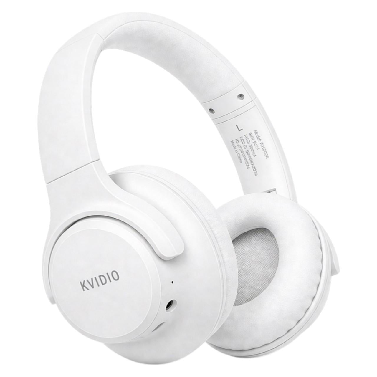 Навушники бездротові KVIDIO WH201A White (32963594)
