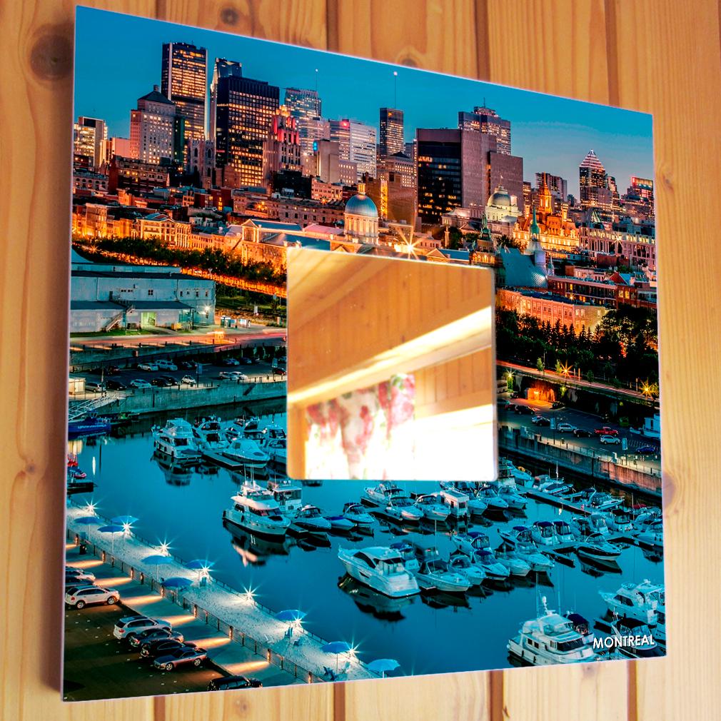 Дзеркало декоративне Монреаль 260х260 мм (M04059)