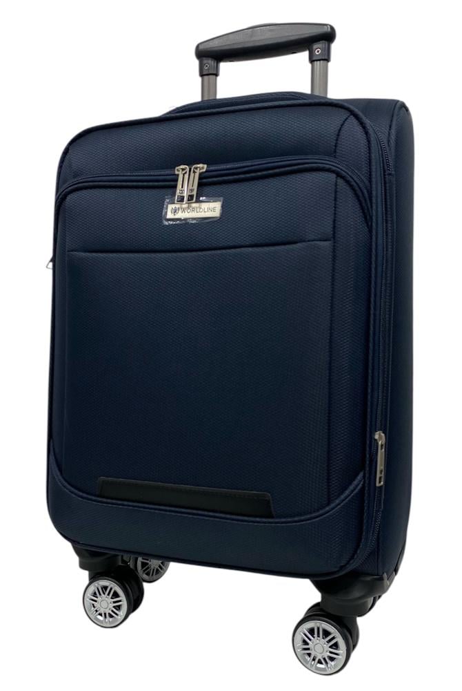 Чемодан Worldline Airtex 621 S Темно-синий (31706158) Чемодан Worldline Airtex 621 S Темно-синий (31706158)