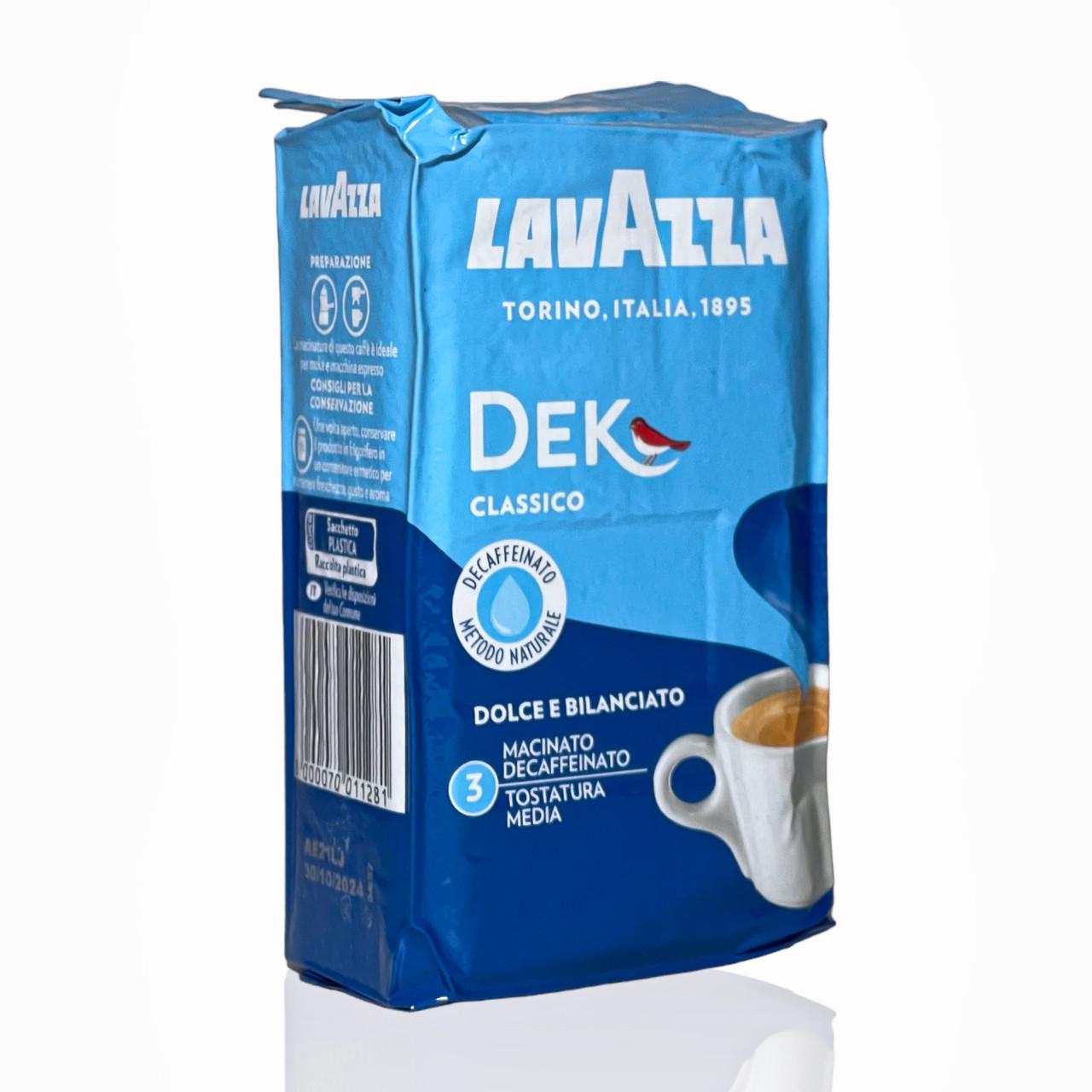 Кофе молотый Lavazza dek без кофеина 250 г (1801587445)