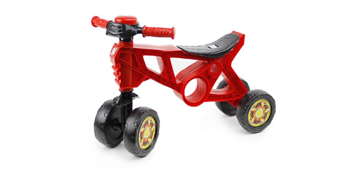 Толокар Мотоцикл пластиковий Червоний