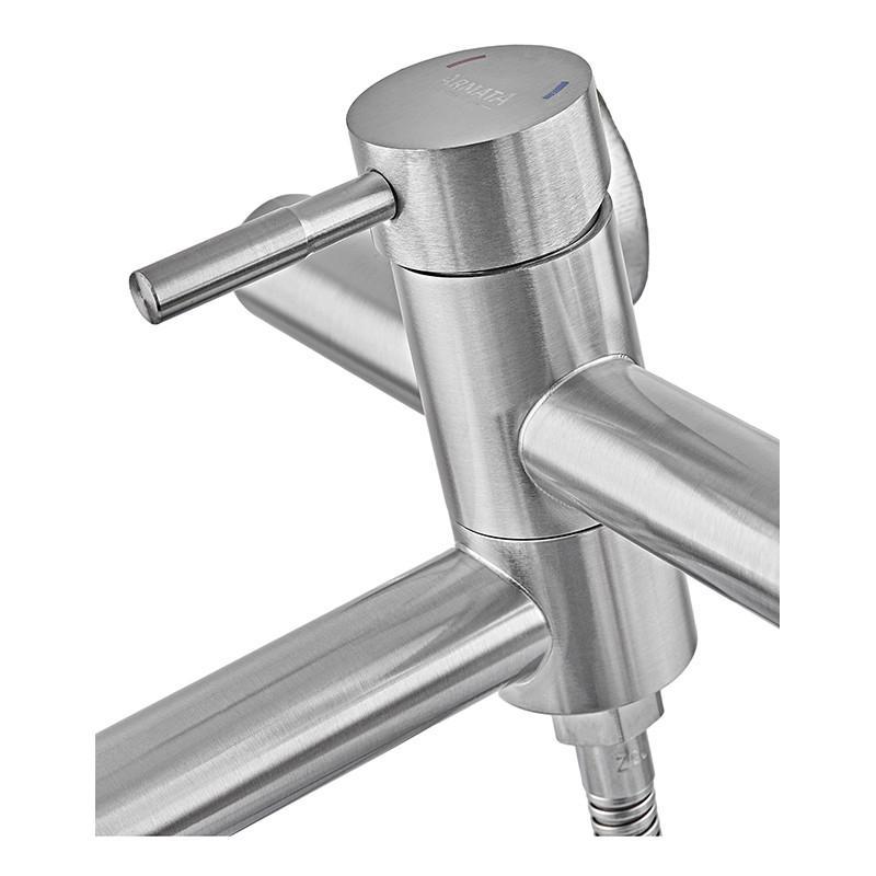 Смеситель для ванны Armata SUS-009 Euro CH6470 Нержавеющая сталь (CH6470)