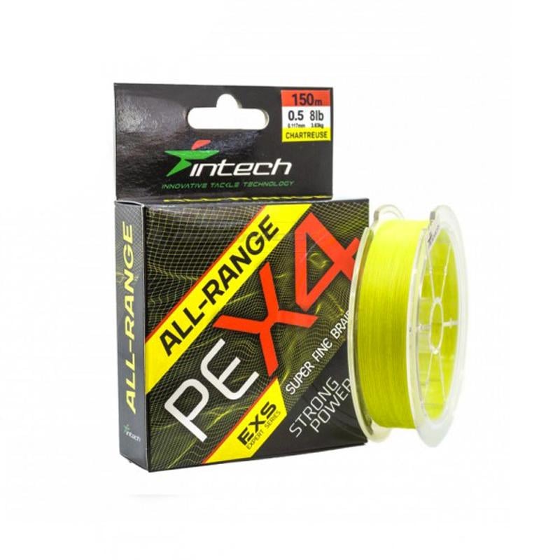 Шнур плетеный Intech All-Range PE х-4 150 м 0,26 мм 11,8 кг 25lb