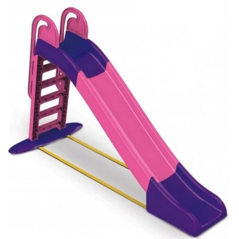 Гірка для дітей Doloni 243 см Рожево-фіолетовий (10042) Гірка для дітей Doloni 243 см Рожево-фіолетовий (10042)