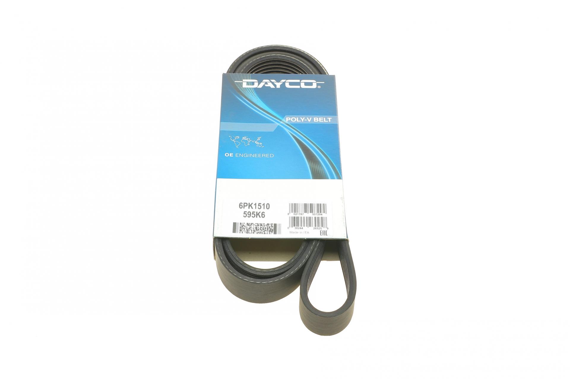 Ремень генератора DAYCO BMW 3 E36/Kia Sportage 2.0 CRDi 92- 6PK1510