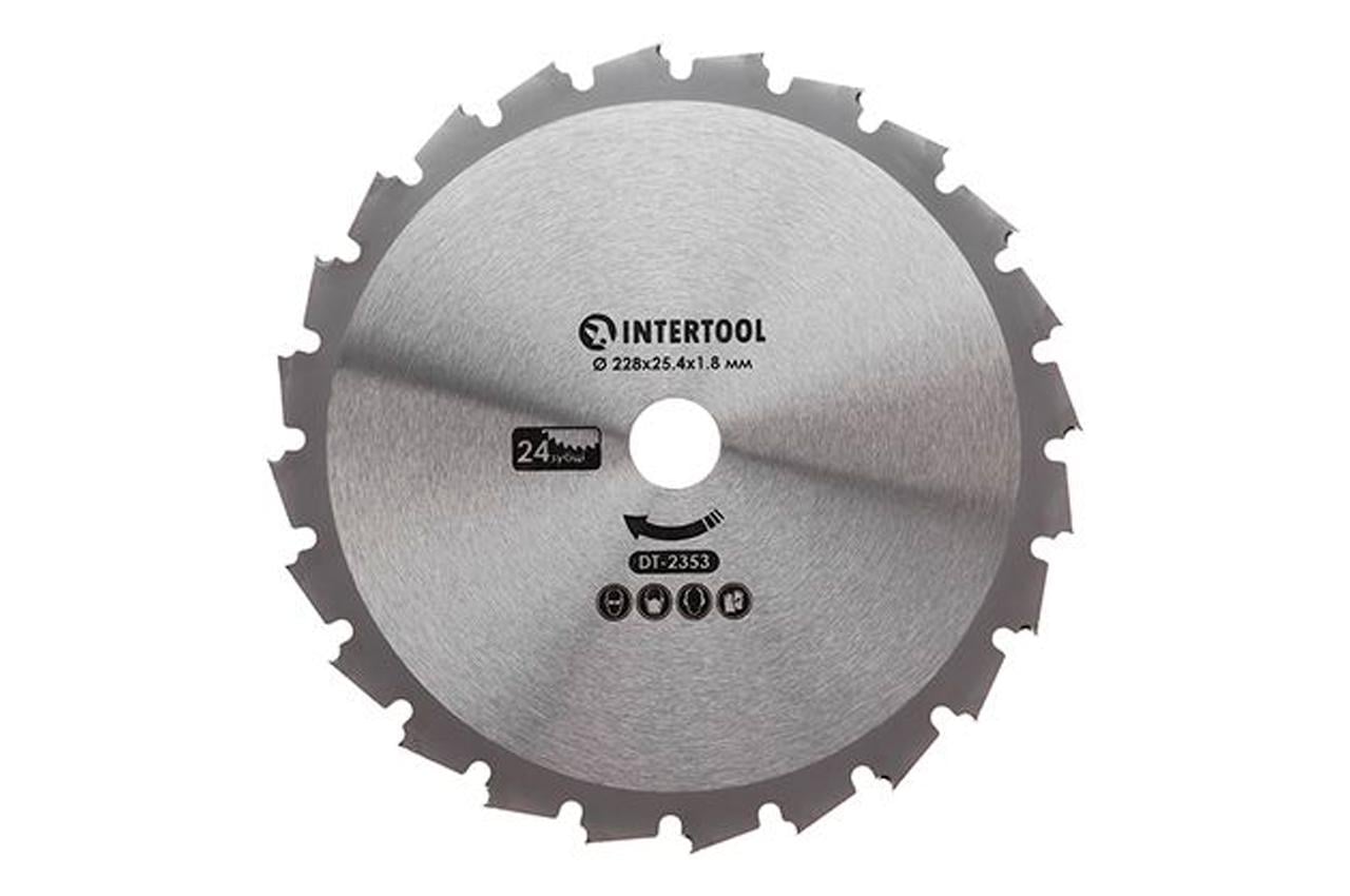 Диск для тримера Intertool побідитовий 228 мм x 24Т (DT-2353)