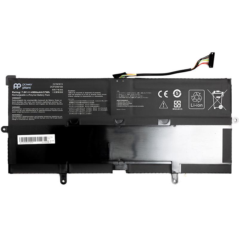 Акумулятор для ноутбука Asus Chromebook Flip C302 C21N1613 7,6V 4900 mAh (NB431434-PP)