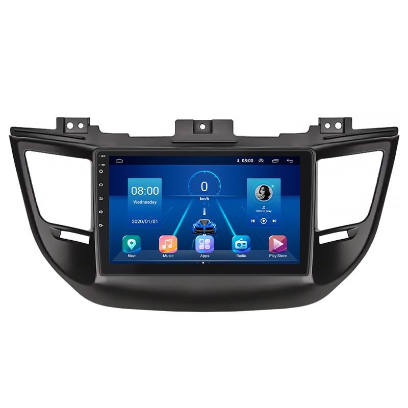 Магнітола штатна Lesko для Hyundai Tucson III 2015-2018 9" 2/32Gb Wi-Fi GPS Base (1861886481)