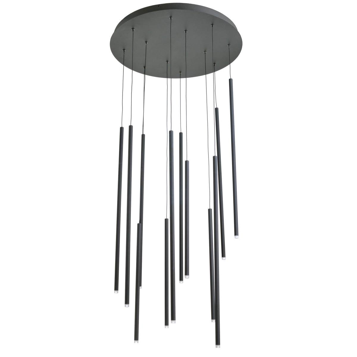 Люстра лофт підвісна світлодіодна Brille BL-844S/26 W WW SBK