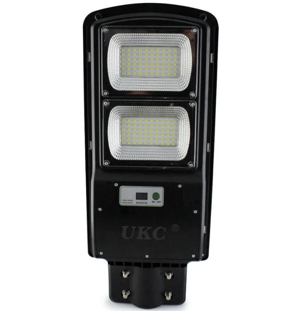 Ліхтар на сонячній батареї UKC Cobra solar street light R2 2VPP Remote 250W Чорний (1008644-Black)