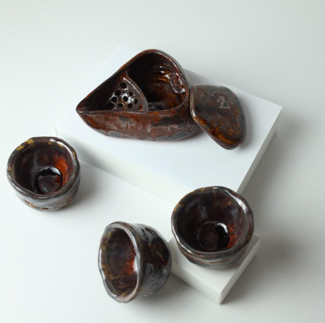 Набор для чайной церемонии Сокровище дракона ручной работы (TS-21) - фото 6 Набор для чайной церемонии Сокровище дракона ручной работы (TS-21) - фото 6