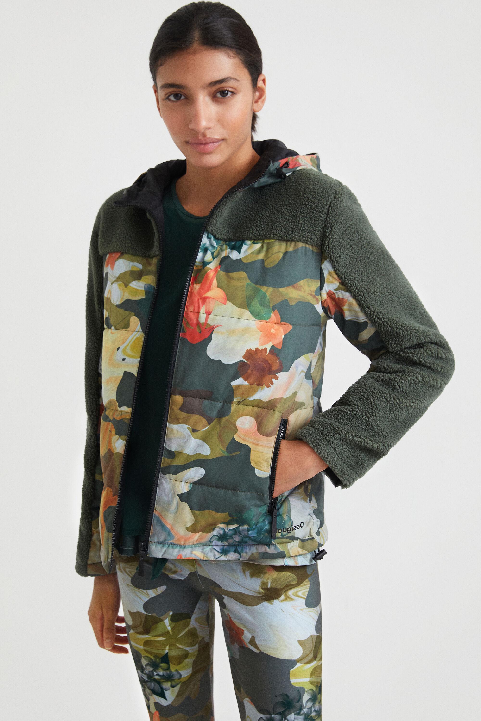 Куртка женская Desigual 21wweway S Хаки - фото 8