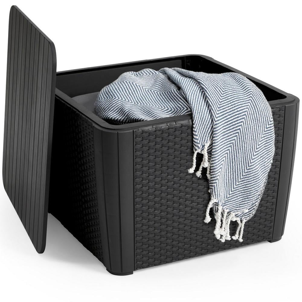 Стол-ящик садовый Keter Luzon Plus Графитовый (241664) - фото 3