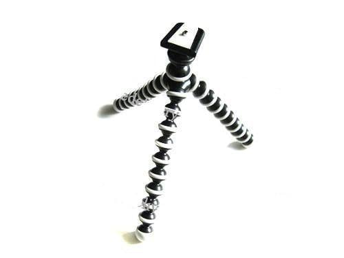 Штатив-тренога для камеры гибкий M 1/4" до 1 кг Black (284746)