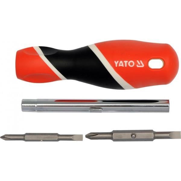 Отвертка со сменными насадками YATO YT-25971 Отвертка со сменными насадками YATO YT-25971