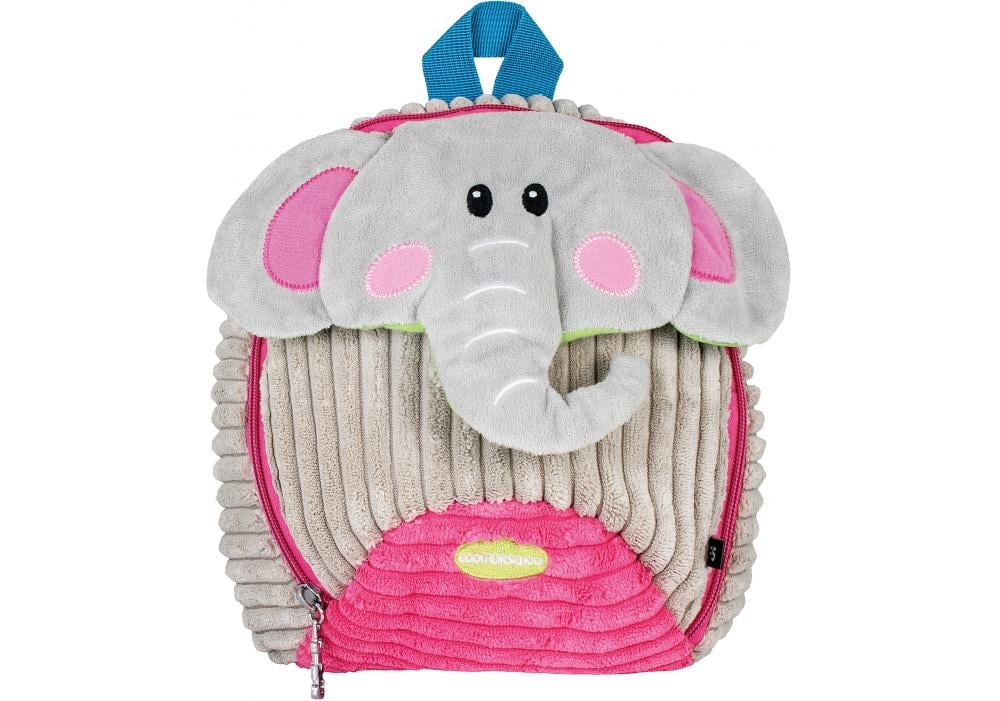 Рюкзак дошкільний Cool For School Pink Elephant 25х20х11 см 6-15 л Сірий (CF86118)