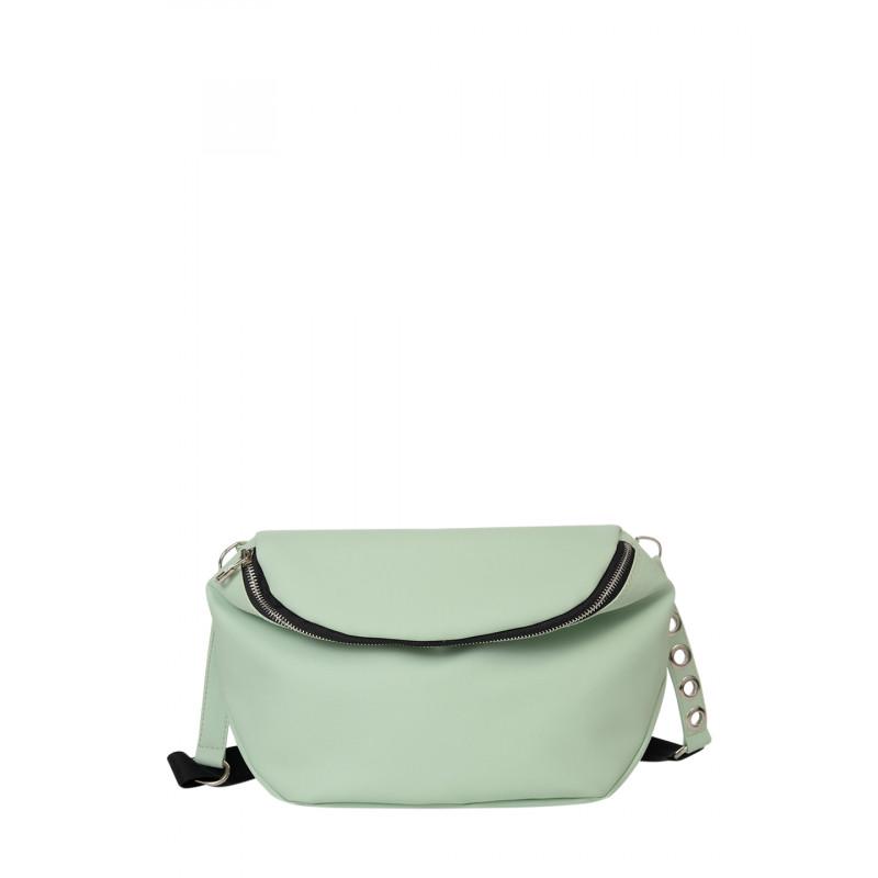 Женская сумка Sambag Milano SZS 25x20x10 см Мятный - фото 2