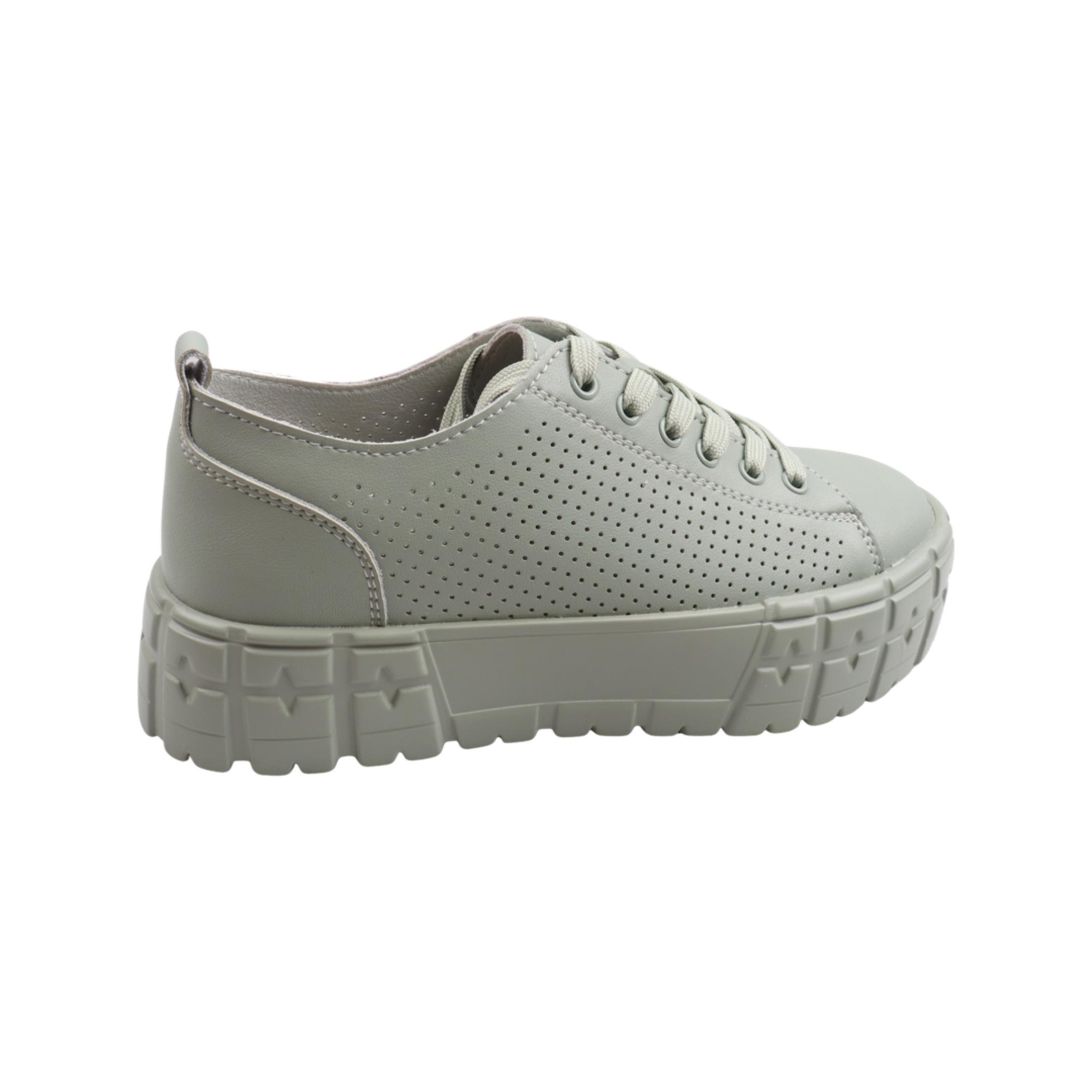 Кеды женские Li Fexpert из кожи р. 36 Зеленый (1169-23LTSP) - фото 4