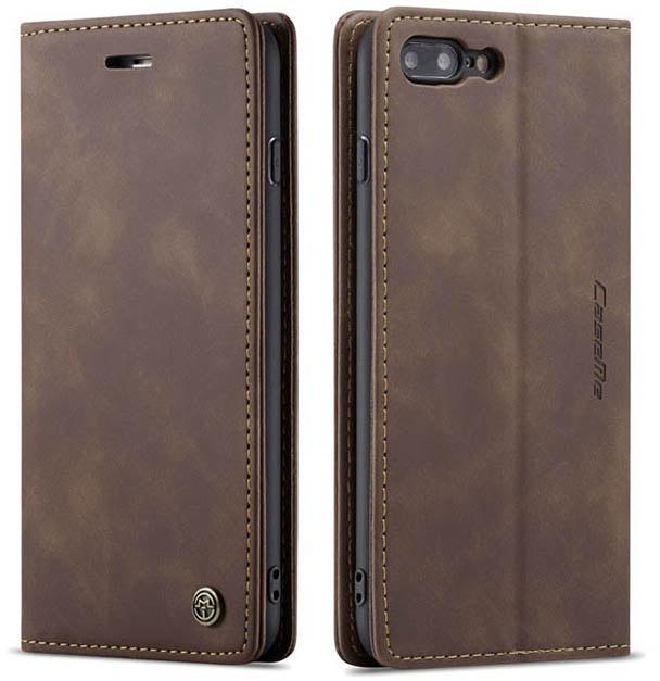 Чехол книжка с магнитом iPhone 6 Plus CaseMe Brown (30698-30)
