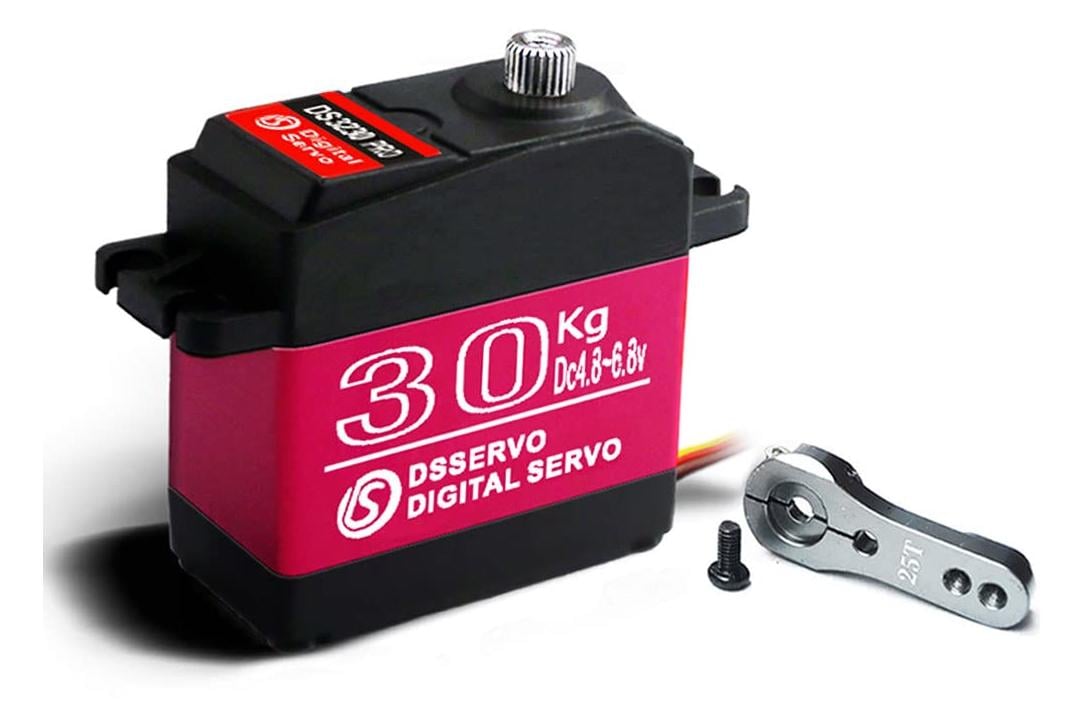 Сервопривід стандарт DSServo DS3230PRO 38 кг 0,09 сек 6,8 В 25T цифровий IP66 60 г (180)
