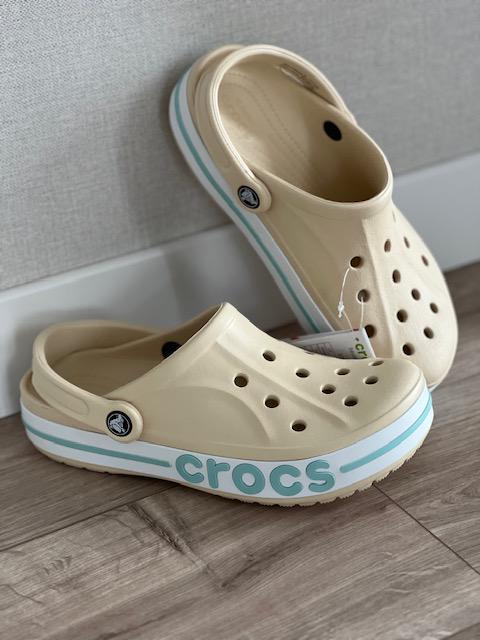 Сабо Crocs Bayaband р. 39-40 Winter White/Multi (17511502) - фото 7