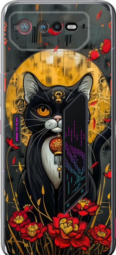 Чехол на Asus Rog Phone 6 China Cat (6134u-3401-42517)