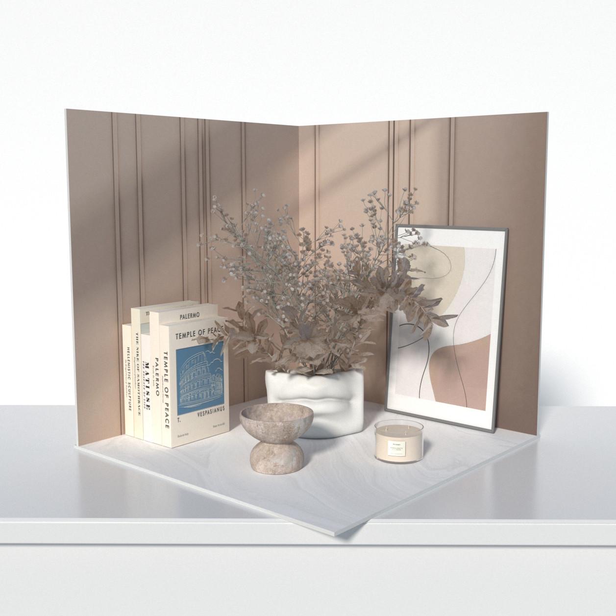 Фотофон пластиковый угловой 3D PolyPlast 40x40x40 см №61030 Фотофон пластиковый угловой 3D PolyPlast 40x40x40 см №61030