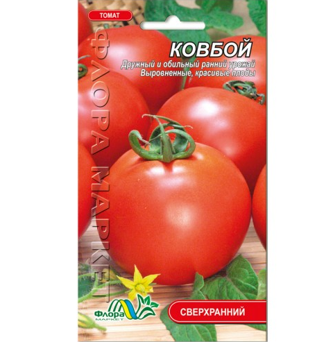 Насіння томату Ковбой червоний надранній 0,1 г (25930)