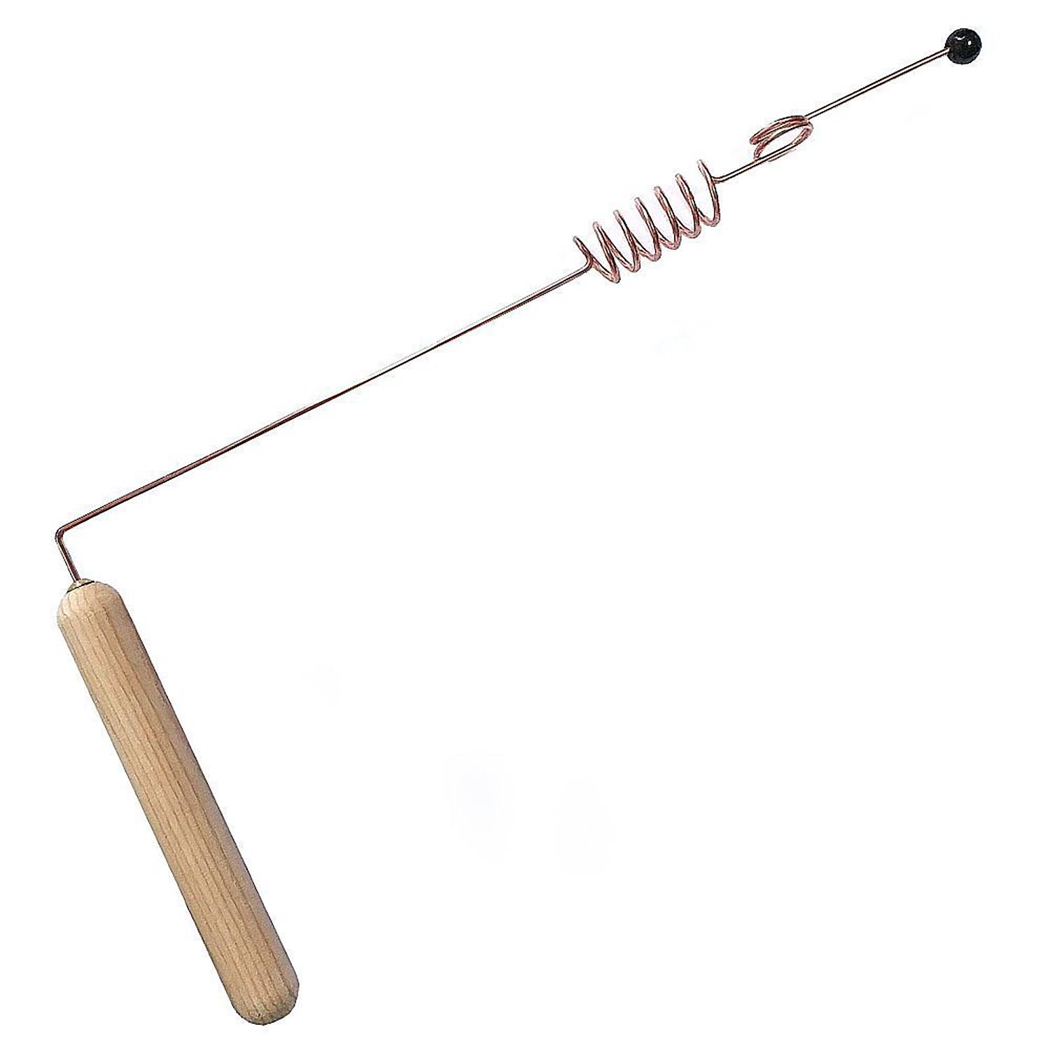 Рамка биолокационная медная с двойным резонатором и шунгитом лозоходная для поиска воды (87241)