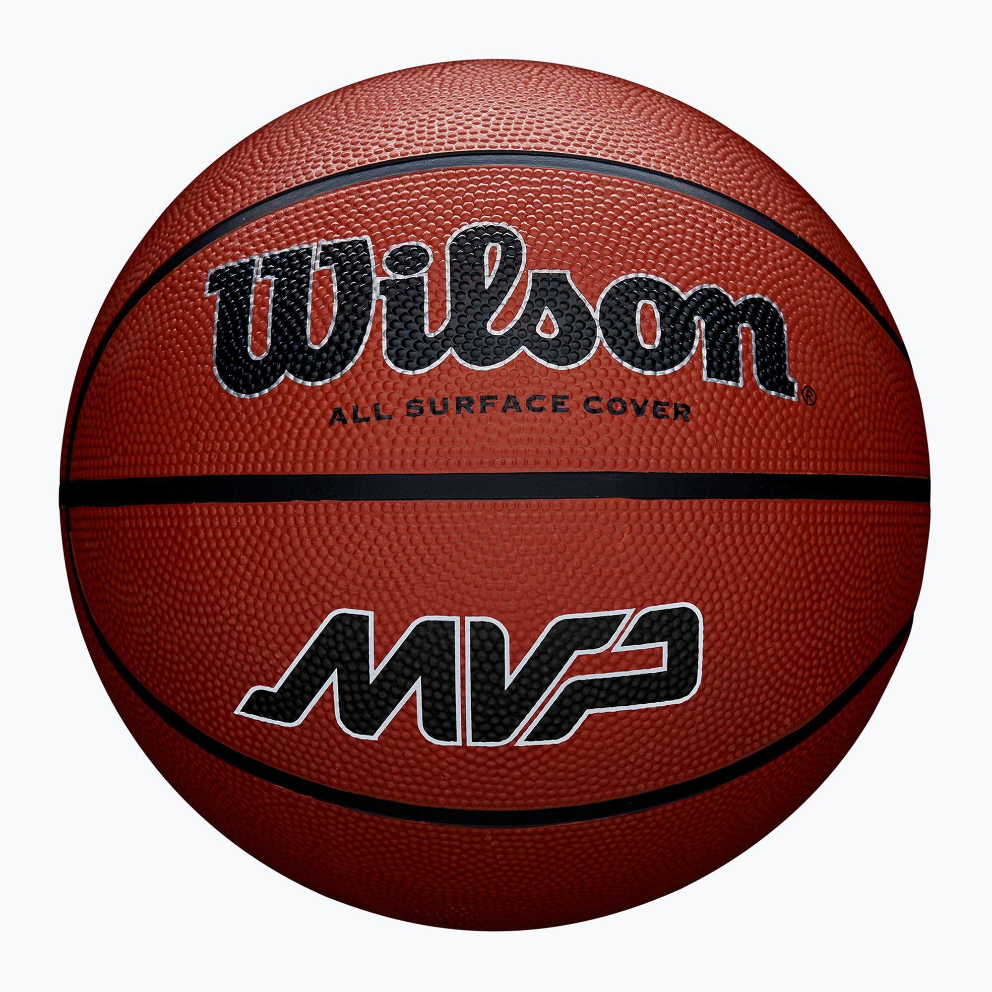 М'яч баскетбольний Wilson MVP BSKT BROWN size 6 Коричневий (WZ3018703XB6 6)