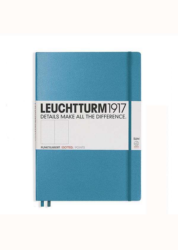 Блокнот Leuchtturm1917 Master Slim A4+ точка Синий холодный (354758)