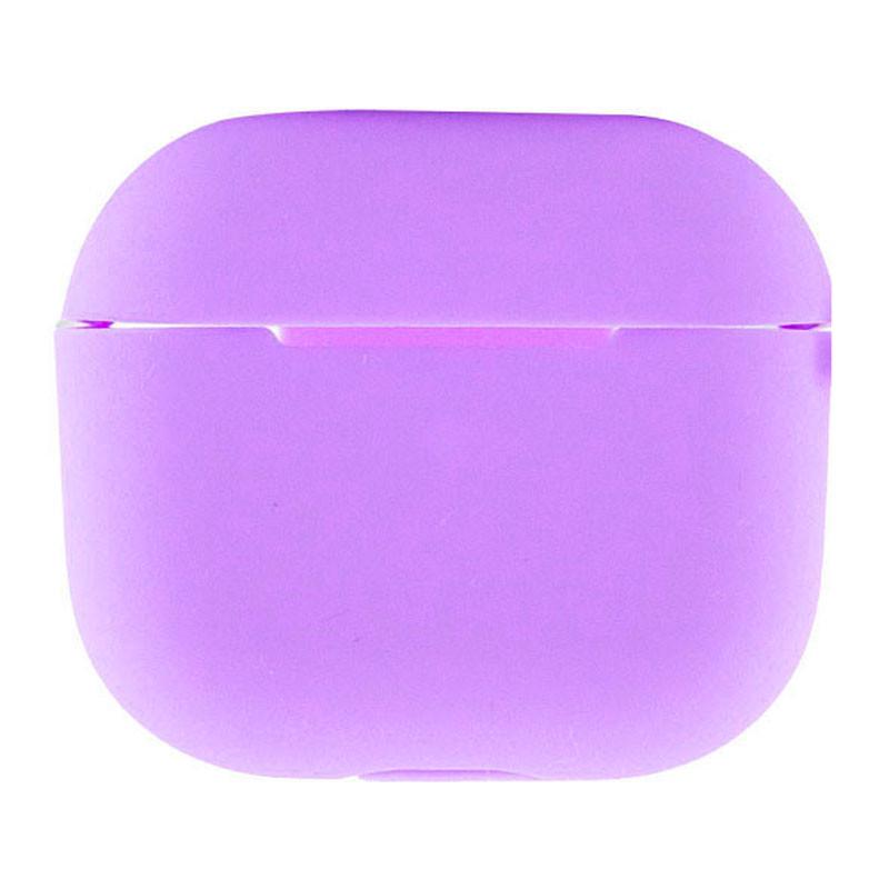 Футляр силиконовый противоударный для наушников AirPods 3 Ultra Violet
