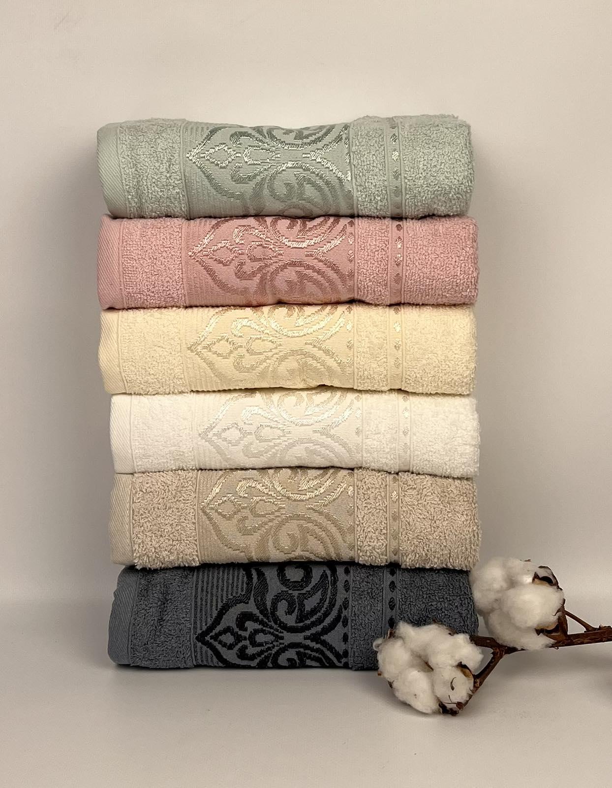 Набір рушників Altinbasak Penye Pera 50x90 см Різнокольоровий (CN28284) - фото 2 Набір рушників Altinbasak Penye Pera 50x90 см Різнокольоровий (CN28284) - фото 2